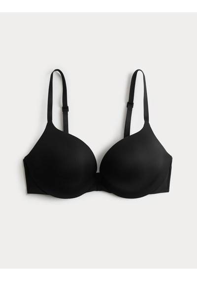 Marks & Spencer Body Invisibles Çift Destekli Push-Up Sütyen T33006701 Siyah