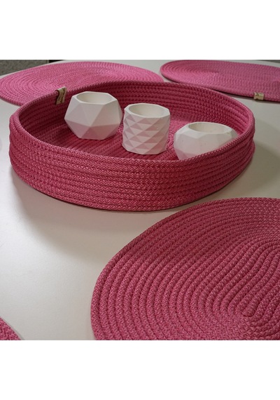 Zengin Design Home Zdh-627 Yuvarlak Supla Pembe