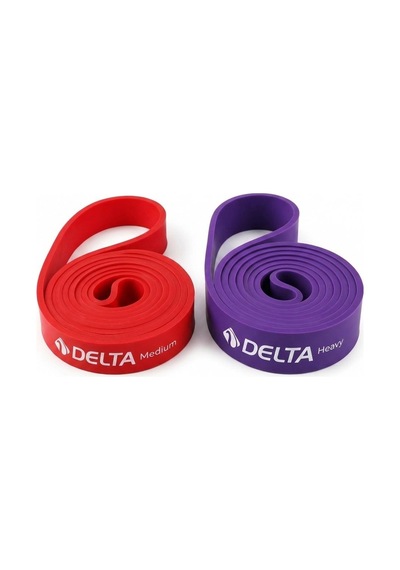 25-35 Kg 2 Adet Direnç Bandı Barfiks Kas Güç Geliştirme Pilates Cross Training Power Band Seti Çok Renkli