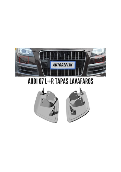 Audı Q7 Far Yıkama Kapağı Kapağı 2 Adet Takım