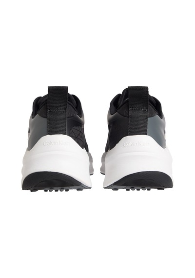Erkek Chunky Runner Laceup Mix Aop Ayakkabı Ym0ym0145601f Siyah