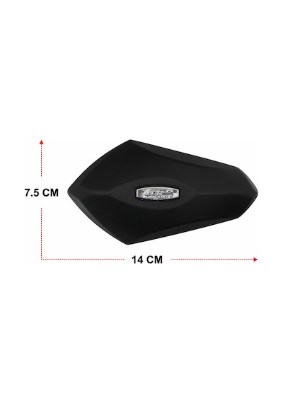 GP Kompozit Universal 7.5x14cm Grenaj Koruma Siyah