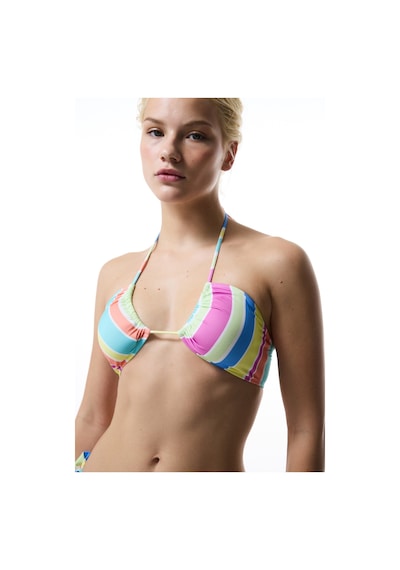 Penti Donna Reverse Çizgili V Kesim Bikini Üstü