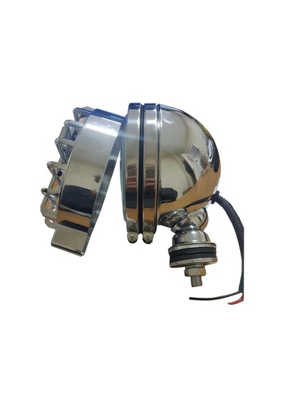 Off Road Beyaz Yuvarlak 4X4 Nikelaj Sis Lambası 2 Adet 12V