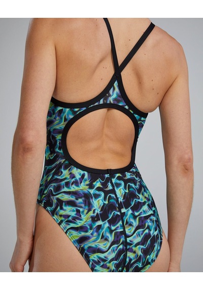 Tyr Durafast Elite Kadın Tieback Yüzücü Mayo Yeşil