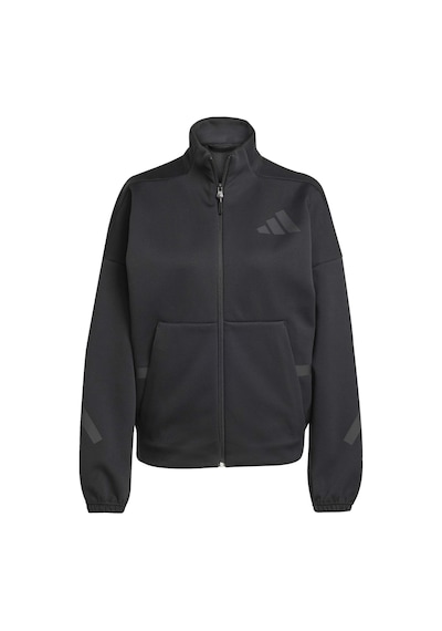 Black Adidas Kadın Günlük Eşofman Üstü Z.n.e. Track Top Jw7778 Siyah