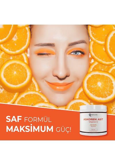 Q Natura Series Askorbik Asit 500 G