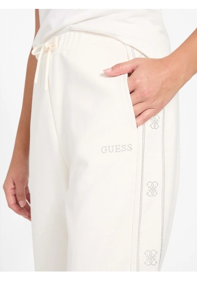 Guess V5bb23kcx22 Octavia Kadın Eşofman Altı Krem