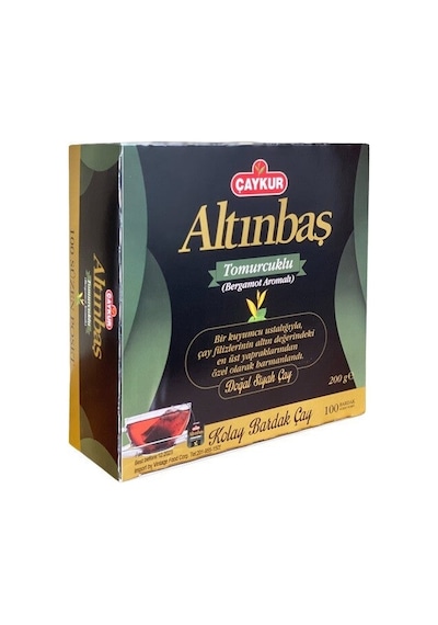 Çaykur Altınbaş Bergamot Aromalı Kolay Bardak Çay 100 x 2 G