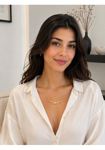 Düğüm Kolye Gold