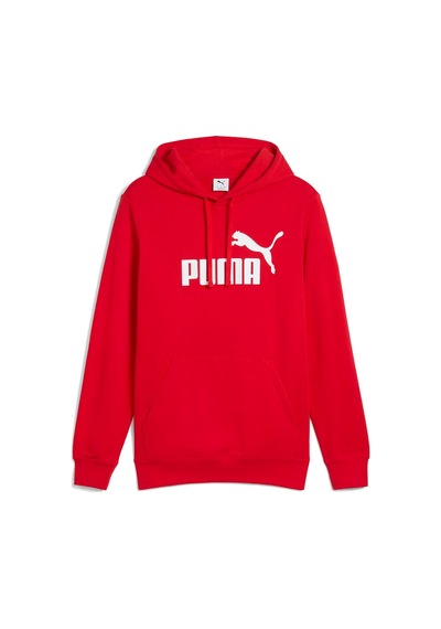Puma Ess No. 1 Logo Erkek Sweatshirt Kırmızı