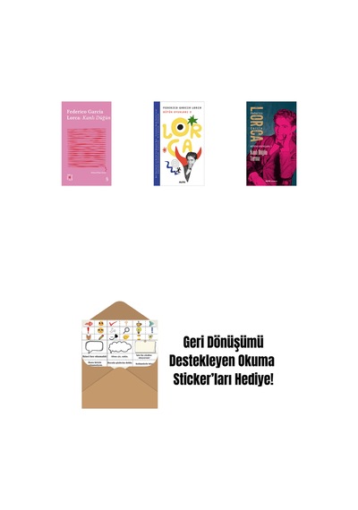 Everest Açıkhava 8 - Kanlı Düğün + Lorca Bütün Oyunları 3 + Kanlı Düğün Yerma + Okuma Sticker'ları