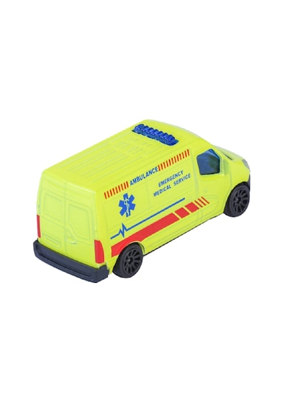 Majorette Sokak Yarış Arabaları Renault Master Sarı Çok Renkli