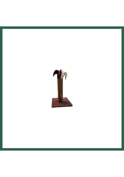 Bedspet Kedi Tırmalama Tahtası 70 Cm Bordo Bzs01