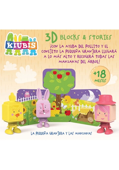 Educa Çocuk Puzzle La Pequena Granjera Kiubis 19221
