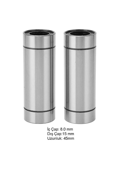 Koodmax 3d Yazıcı Lm8luu Lineer Rulman 45x15x8mm