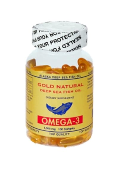 Gold Natural Omega 3 - 100 Softgel Balık Yağı Abd