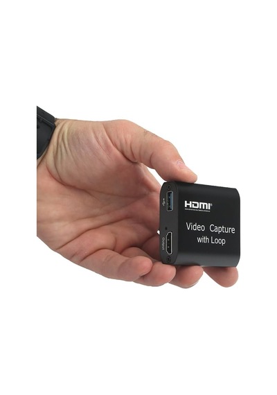 Hdmı 4k Çift Çıkışlı, 1xhdmı Giriş, 1xhdmı + 1x Usb Çıkış, Video/ses Yakalama, Mikrofon, Canlı Yayın, Tak