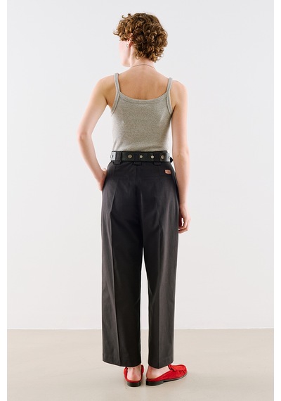 Manuka Gabardin Straıght Pileli Pantolon Lacivert Aw26pnt00004-3907