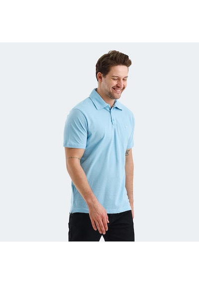 Slazenger KLASSE IN Erkek Tişört Koyu Mavi