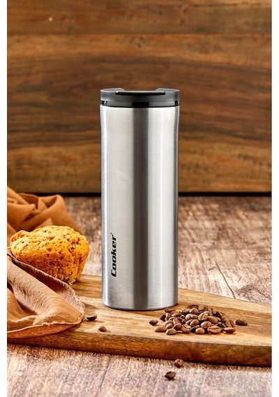 Cooker Colorstay Flip 400 Ml Paslanmaz Çelik Bardak Termos Ckr2066 Diğer