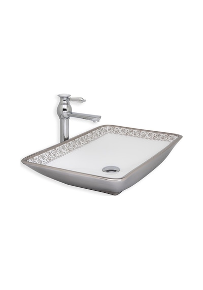 Eva Banyo Lena E-8221 Tezgah Üstü Porselen Lavabo