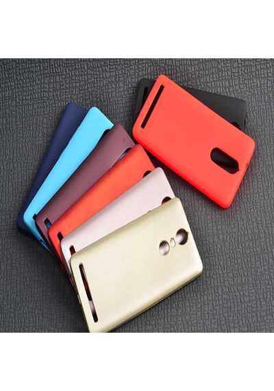 Lenovo K5 Note Kılıf Zore Premier Silikon Kapak Mürdüm