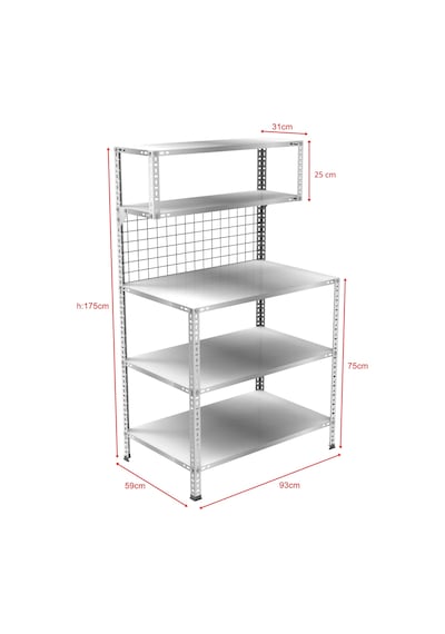 3 Katlı Paketleme Masası 59x93 Cm - 2 Raflı Tel Kafesli , Atölye, Depo, Hobi Çalışma Masası Gri 3 Katlı Paketleme Masası 59x93 Cm - 2 Raflı Tel Kafesli , Atölye, Depo, Hobi Çalışma Masası Gri