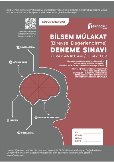 Bilsem Mülakat Sınavı 5 Li Deneme