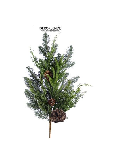 Yılbaşı Süsü Pike Dal Çam 90 Cm Diğer