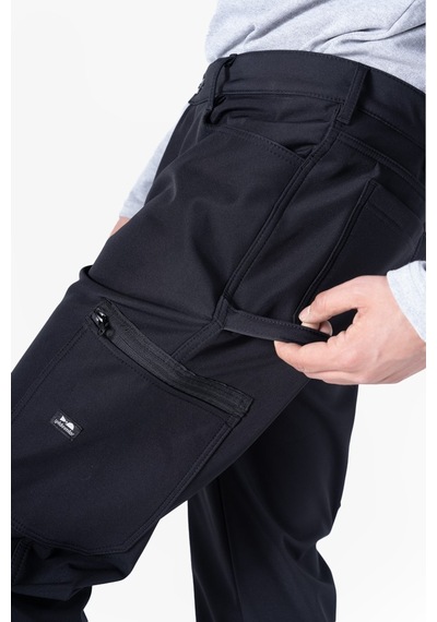 Komando Cepli Softshell Pantolon Siyah