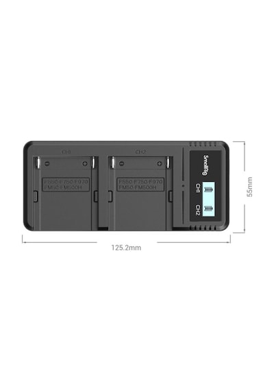 Smallrig NP-F970 Sony İkili Şarj Cihazı