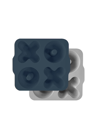 Oioi XoXo Kek & Muffin Kalıbı Deep Blue/Powder Grey Gri - Lacivert