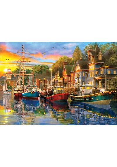 Anatolian 1500 Parçalık Puzzle - Liman Işıkları 4564