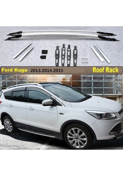 Ford Kuga 2013- Tavan Çıtası Roof Rack Oem Style Sılver