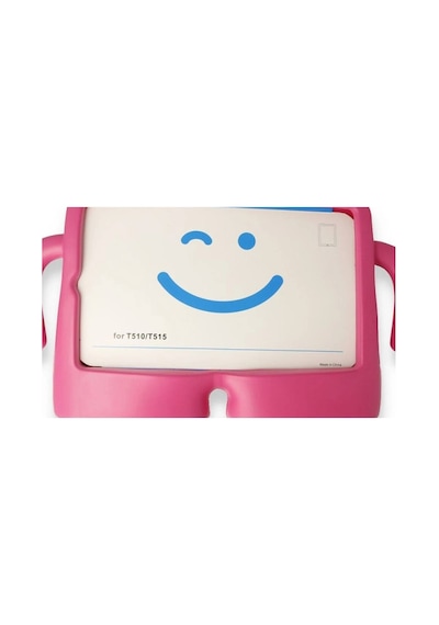 Newface Apple Uyumlu Apple iPad 2022 10.9 10.nesil Kılıf Karakter Tablet Silikon - Pembe Evimdeyokyok