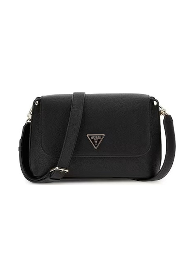Guess Meridian Iı Kadın Kapaklı Çapraz Çanta Hwbg6974200 Siyah