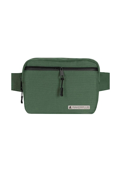 Rakerplus Yeşil Unisex Minimal 21x15x5 Cm Bel Ve Göğüs Çantası Natural