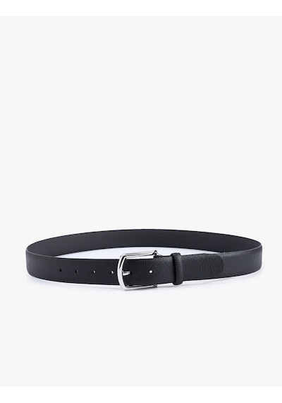 Koton Tokalı Suni Deri Kemer Siyah 6sam10021aa