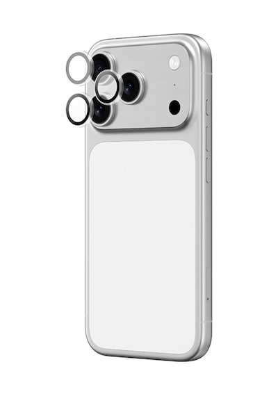 Apple Uyumlu iPhone 17 Pro Amazingthing Anti Reflective Kamera Lens Koruyucu Uygulama Aparatlı Şeffaf
