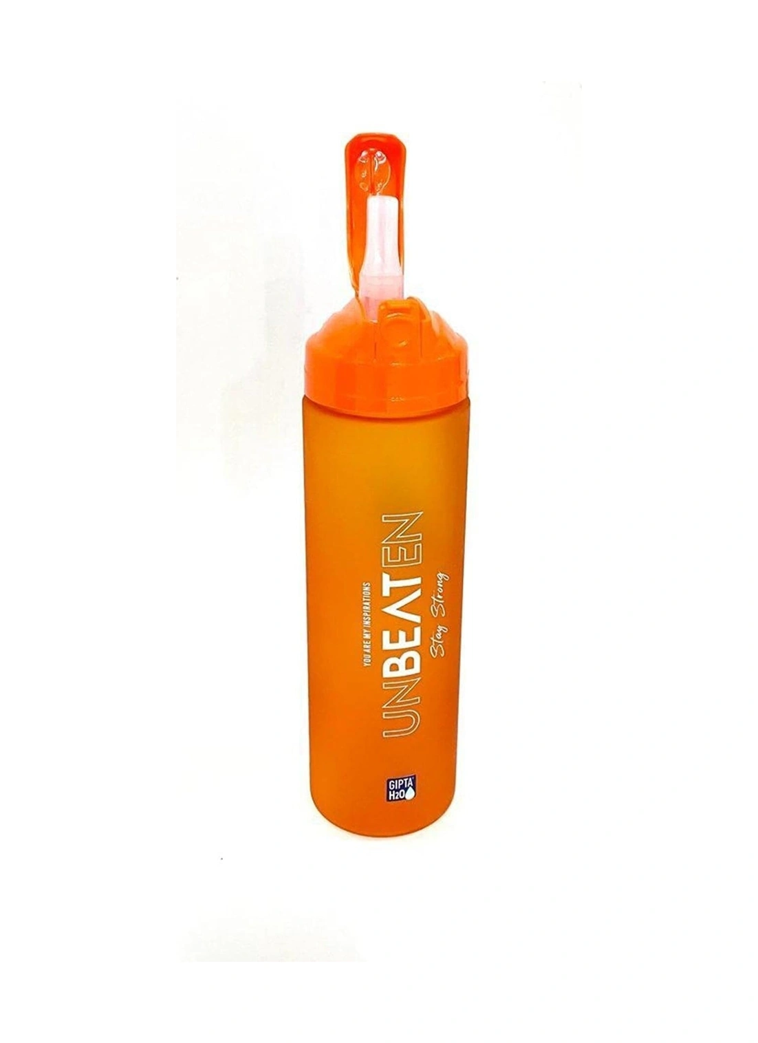 Unbeaten Tritan Pipetli Matara Boyalı Desenli 600 Ml Karışık Renk 1 Adet Karışık