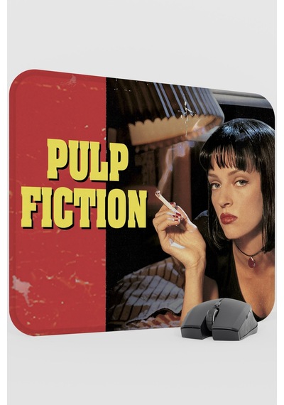 Pulp Fiction Ucuz Roman Tarantino V4 48x40 Xl Gaming Kauçuk Kaymaz Taban Mouse Pad Fare Altlığı