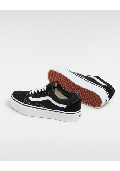 Ua Old Skool Platform Uniseks Çok Renkli Spor Ayakkabı - Vn0a3b3u Çok Renkli