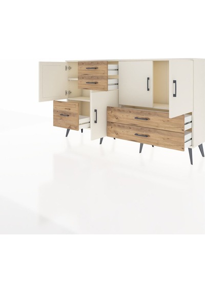 Arges Konsol 4 Raflı 5 Çekmeceli 4 Kapaklı 176x30x99 Aytaşı-aytaşı/çam Aytası/atlas Çam - Aytası Arges Konsol 4 Raflı 5 Çekmeceli 4 Kapaklı 176x30x99 Aytaşı-aytaşı/çam Aytası/atlas Çam - Aytası