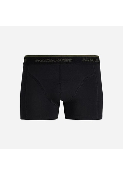 Jack & Jones Jack&jones Jacadrian Solid Trunks 3'lü Erkek Boxer 12300849 Çok Renkli