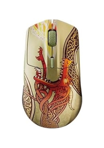 Steelseries Cs2 Dragon Lore Counter-strike Wireless Gaming Mouse - 2.4ghz & Bluetooth 18.000 Dpı Truemove Air Optik Sensör