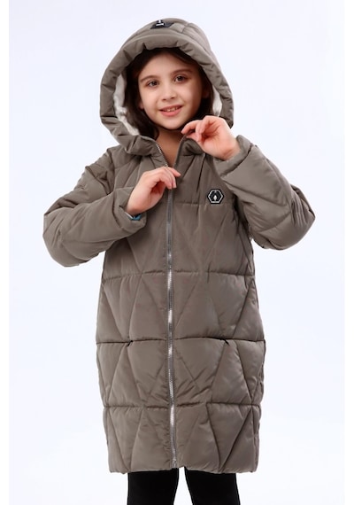 Benitto Kids Kız Çocuk Kaban 22bnt51251-Haki