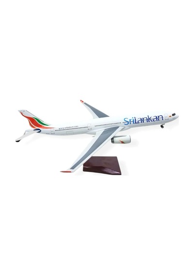 1/135 Ölçek Srilankan Airlines Airbus A330 Model Uçak Maketi 47 Cm