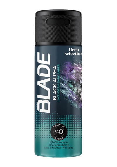 Blade Star Black Alpha Deodorant 150 Ml - Etkili Koruma Ve Ferahlık 4'li Avantaj Paketi - 4 Ade Tarı