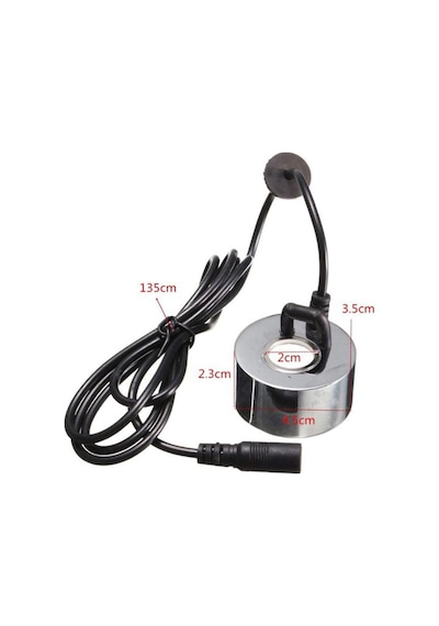 Nem Nozülü Soğuk Buhar Üretici 24v 1a Sis Duman Jeneratörü Atomizer Kuluçka Makinesi Bitki Kafe